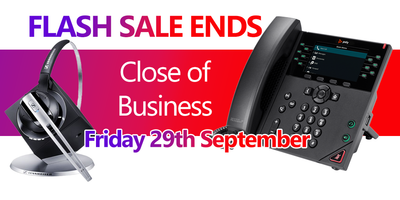 FLASH SALE Ends Friday 29th September
