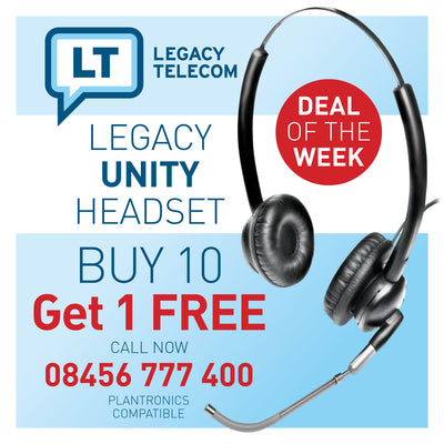 10% Discount on Unity : LT Headset Range