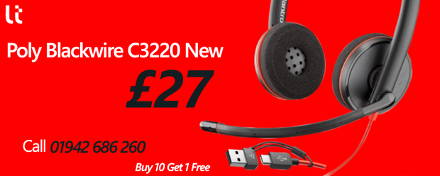 Poly Blackwire C3220 USB-A/C