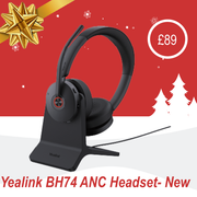 Yealink BH74 USB-A/C Active Noise Cancelling Headset Only